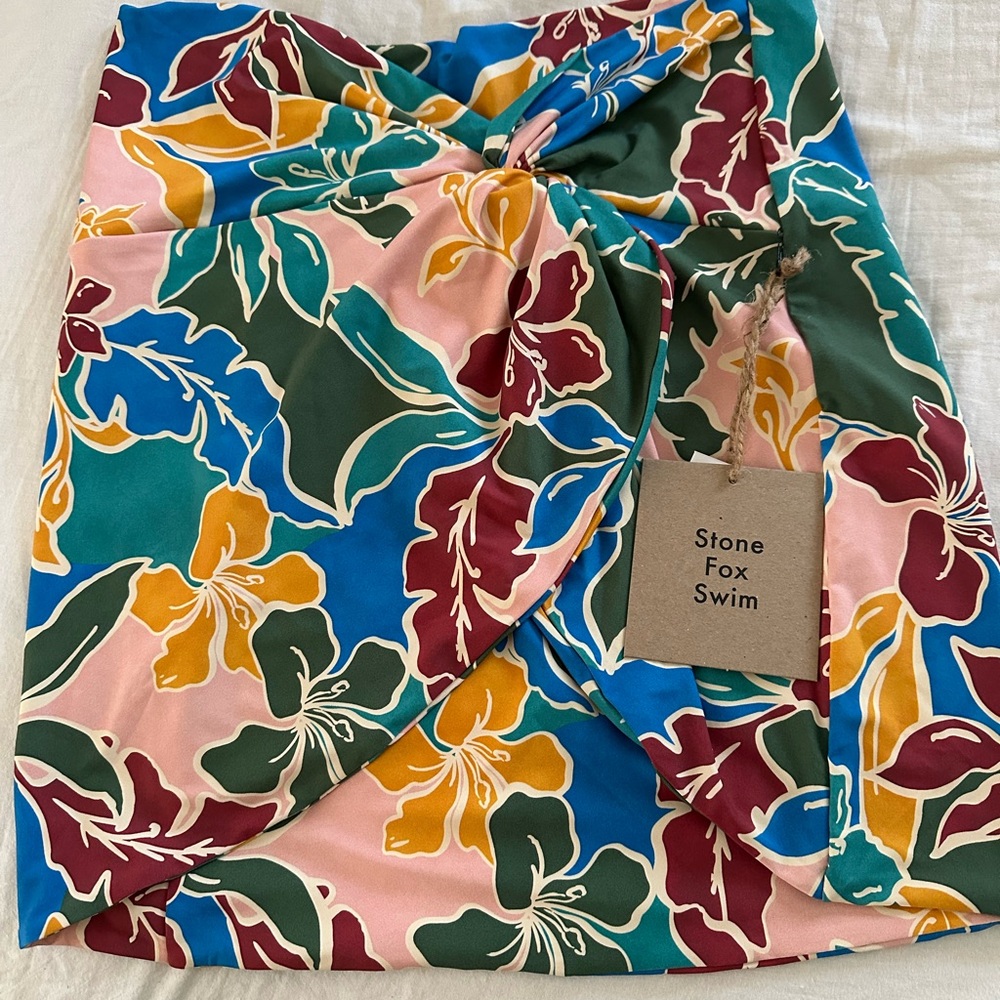 Stone Fox Swim Fiesta Floral Selma Sarong.